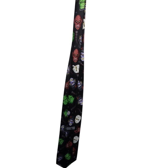 ADDICTION Monster Invisible Man Werewolf Mummy Frankenstein Tie - Picture 3 of 5